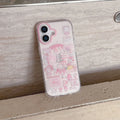 Cute pink Melody KT cat strap with FRO magnetic bracket suitable for iPhone 17 Pro Max, 13, 14, 15, 16 Pro all inclusive anti fa