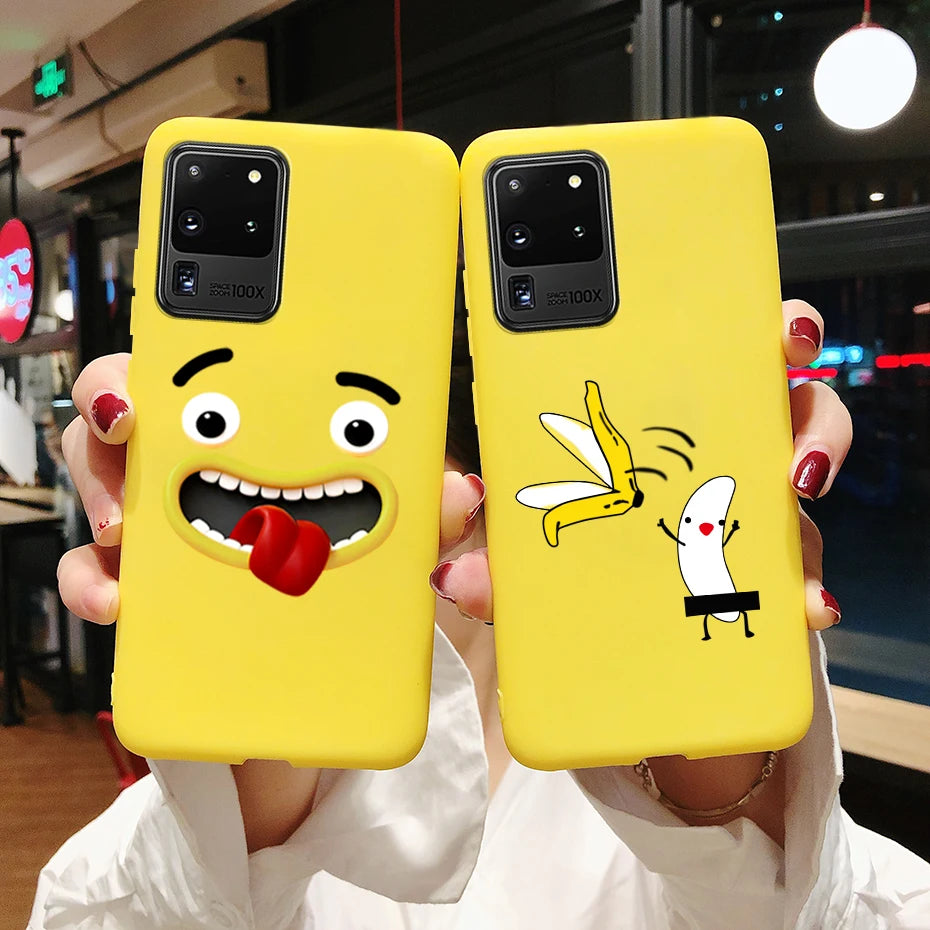 Case For Samsung Galaxy S20 S 20 Ultra Plus Silicone Painting cute Soft Slim Case Cover For Samsung S20 Plus Ultra Phone Cases