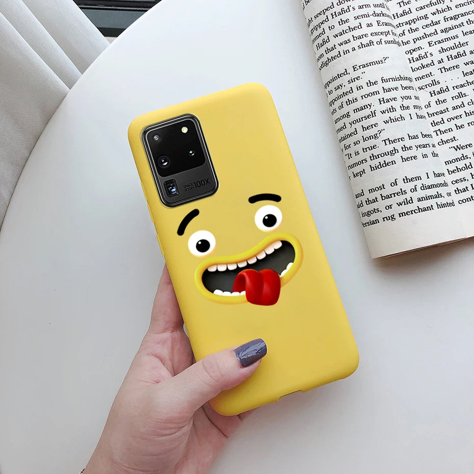 Case For Samsung Galaxy S20 S 20 Ultra Plus Silicone Painting cute Soft Slim Case Cover For Samsung S20 Plus Ultra Phone Cases