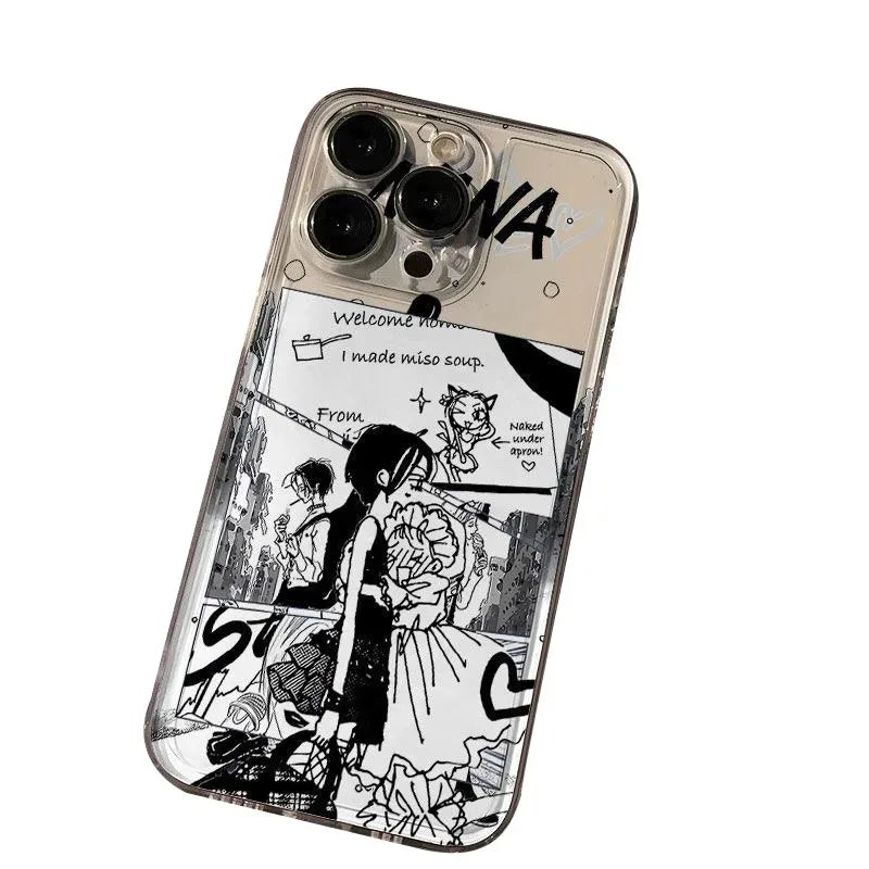 Anime Beautiful Girl Nana Phone Case For Tecno Spark Go 30C 10 Camon 40 30 20 19 Pova 7 6 5 4 Pro itel S23 A70 4G 5G Clear TPU