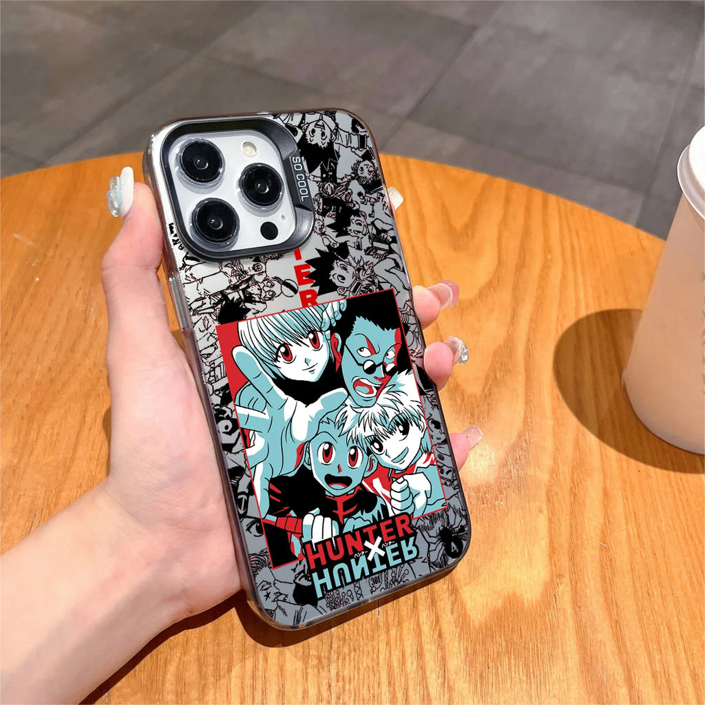 Anime Hunter x Hunter Phone Case For iPhone 17 16e 16 15 14 13 12 11 mini Pro Max X XR 8 7 Air Plus Anti Fall Matte Back Cover