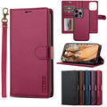 2 in 1 Removable Cards Solt Flip Leather Wallet Case For iPhone 15 Pro Max 14 Plus 16 13 12 11 SE 2022 XR XS Magnetic Bag Cover