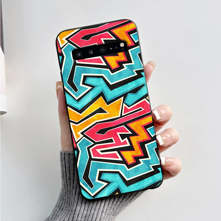 For Samsung S10 5G Case S10E S10 PLUS Soft Fashion Silicone Phone Case For Samsung Galaxy S10 PLUS S10E S 10 5G Back Cover Funda