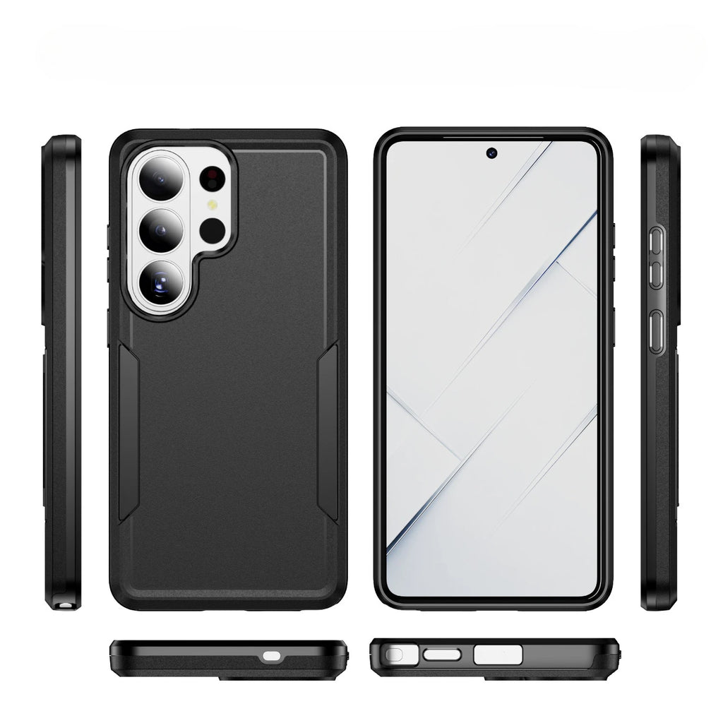 Heavy Case for Samsung Galaxy S26 Ultra A57 5G S25 Plus S24 FE S23 S22 S21 A37 A17 A56 A36 A16 A55 A15 Bumper Armor Back Cover