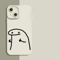 Funny Cartoon Cute Matchman Phone Case For iPhone 15 11 12 13 14 Pro Max XR XS X 7 8 15 Plus SE Shockproof Soft Silicone Cover