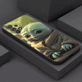 Yodas Groots Baby Phone Case For Samsung Galaxy A17 A57 A37 A07 A55 A54 A34 A35 A25 A15 A56 A36 A26 A16 A06 Silicone Cover Shell