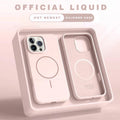 Magnetic Phone Case For iPhone 15 14 16 Plus 11 12 13 17 Pro Max Air Shockproof Silicone Cover For Magsafe Wireless Charge Cases