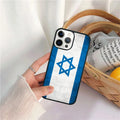 Israel Flag in Finger Mobile Celular Phone Cases for iPhone 16 15 SE2020 7 8 Plus for Apple 13 14 11 12 Mini Pro Max fundas