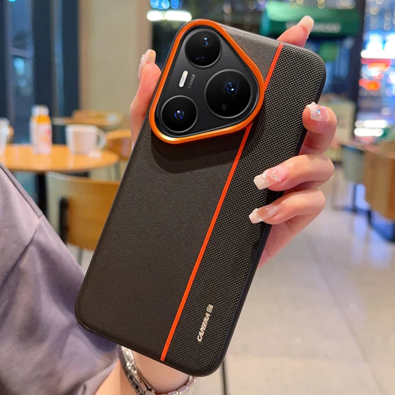 Camera Style Case For Huawei Pura 80 Ultra Pro Pro+ Pura 70 Ultra Pro Pro+ Protective Shell Luxury PU Leather Shockproof Cover