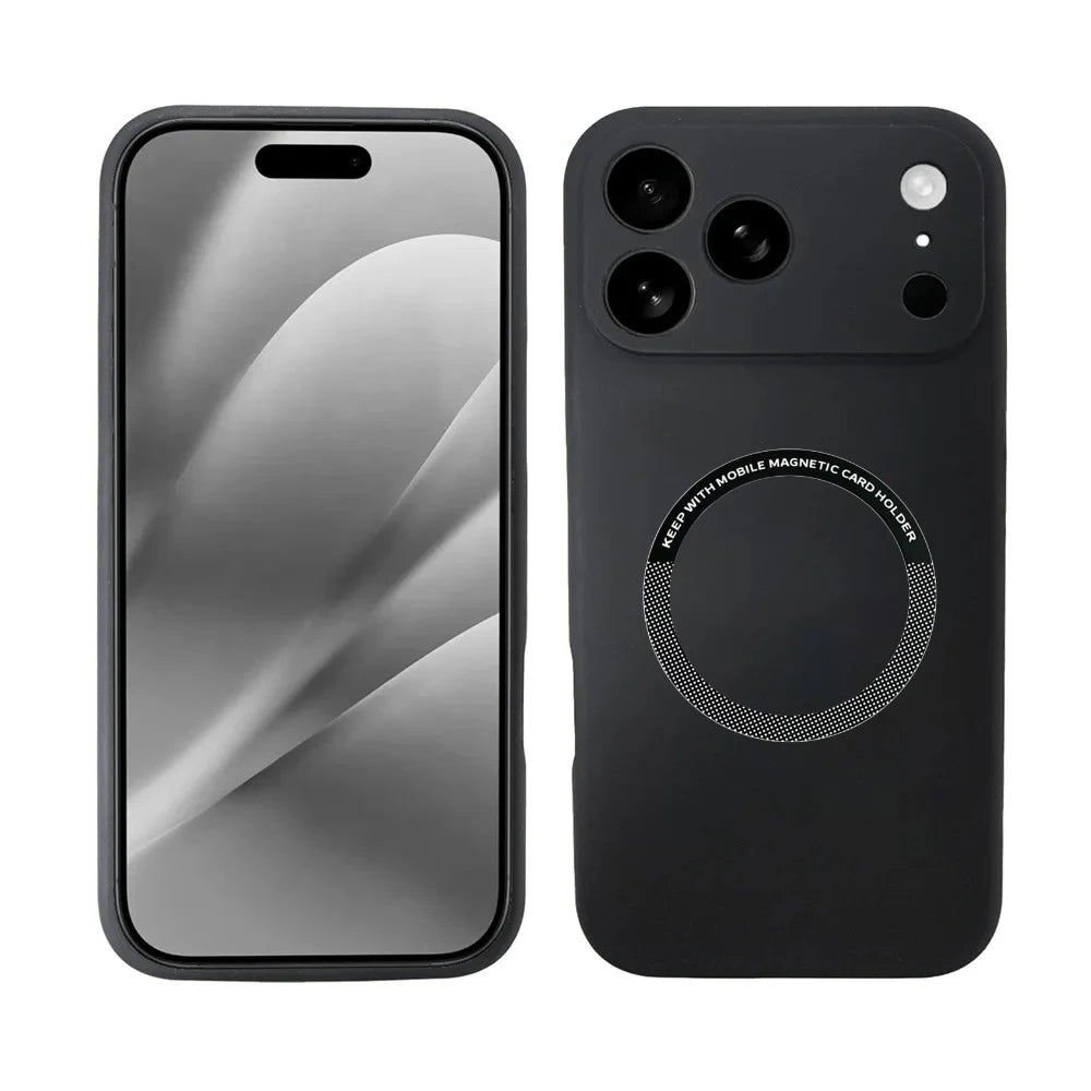Original Liquid Silicone Soft Case For  IPhone 17 Pro Max Air 16 Pro Max 16Plus For MagSafe Protect Shockproof Candy Color Cover