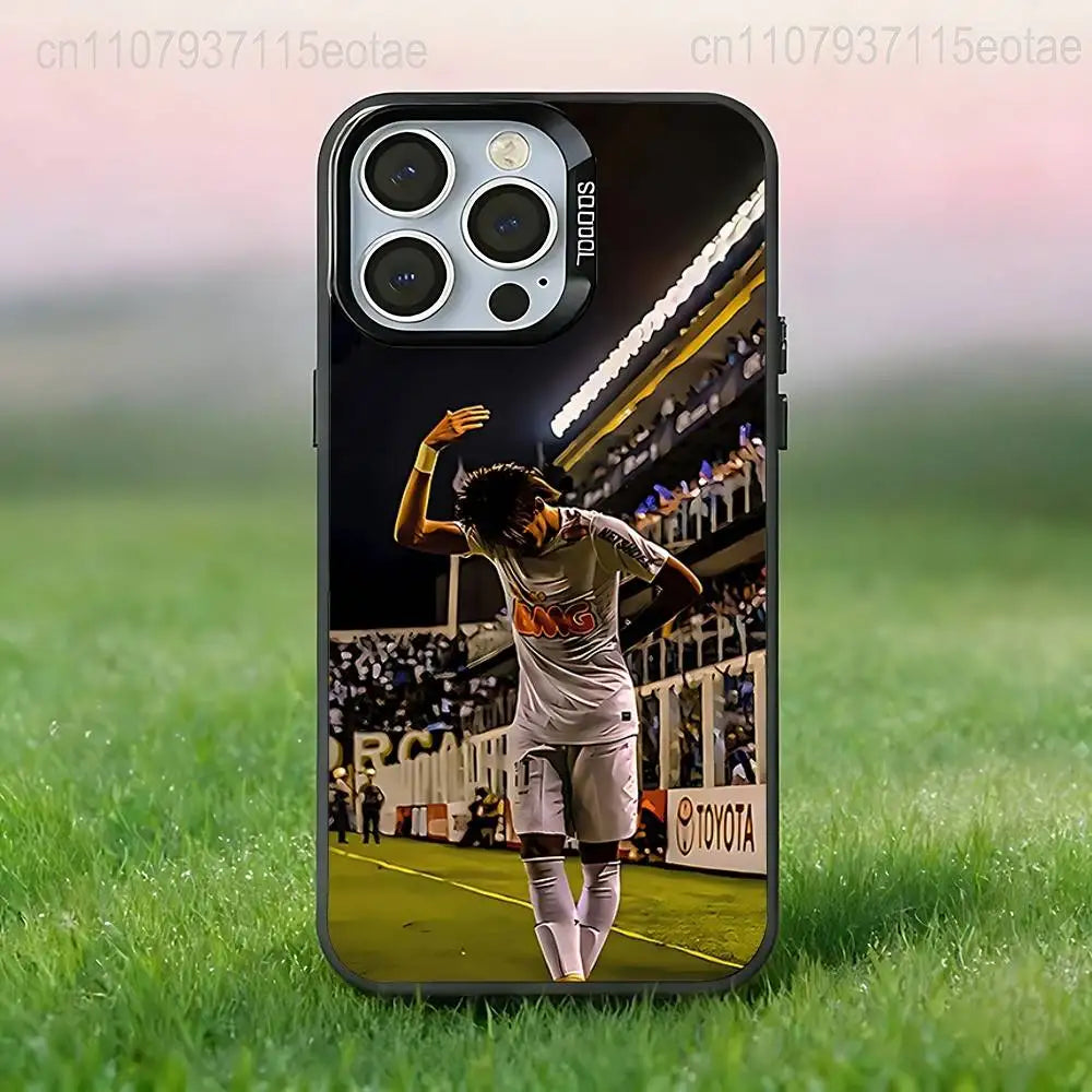 Football Sport N-Neymar_S COOL  Phone Case For iPhone 17,16,15,14,13,12,11,Pro,Max,Plus,E,Air,Mini Black Tpu IMD Cover