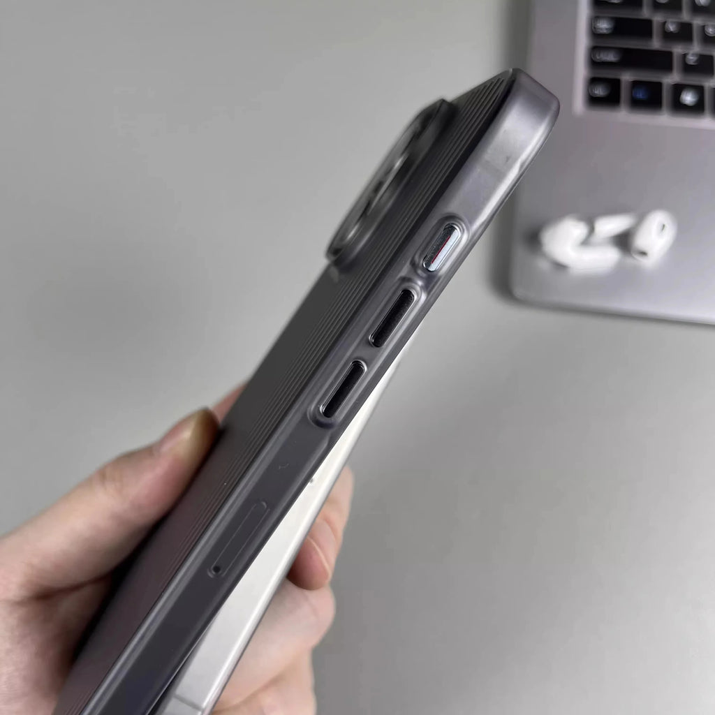 bend wave phone case for iphone 16 15 14 plus 13 12 11 pro max cover Luxury Anti drop funda luggage plating cases carcasa
