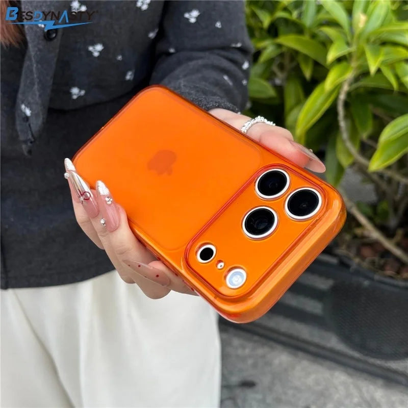 Original Soft Silicone TPU Thin Case for iPhone 17 16 15 14 13 12 11 Pro Max Transparent Matte Back Shockproof Official Cover