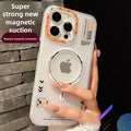 Magnetic Matte Original Case For iPhone 17 Air 16 15 14 13 Pro Max For Magsafe Wireless Charge Metal Lens Frame Buttons Cover