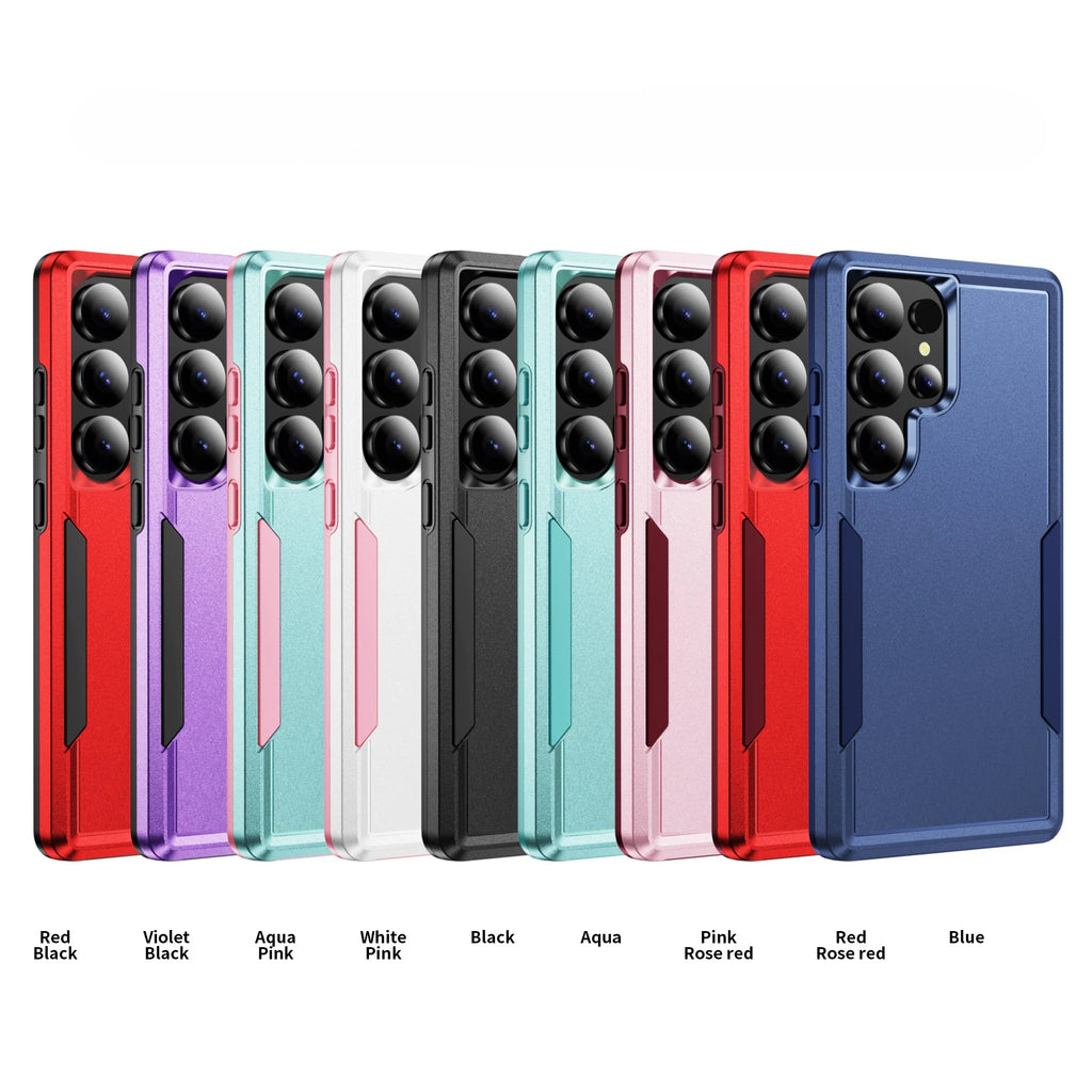 Shockproof armor case for Samsung Galaxy S26 Ultra S24 S22 Plus S23 S25 FE S21 A57 A37 A17 A56 5G A16 A36 A55 A15 A54 A35 A14