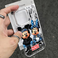 Mickey & Minnie Phone Case for Huawei Honor Magic X9d X8c 200 90 X7a X8a X8b X6a Lite 4G 5G Transparent Cover