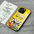 Cuphead Poster Phone Case For IPhone 17 16 Pro Max 15 14 Pro 11 12 13 Plus Mini Galaxy S26 S25 Glass phone case