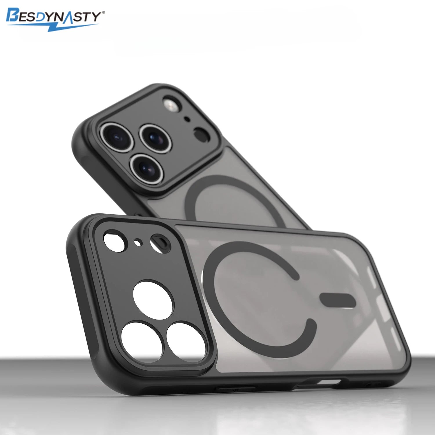 Luxury Matte Shockproof For Magsafe Magnetic Case For iPhone 17 Air 17 Pro Max Wireless Charging Shockproof Hard Back Cover