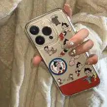 Anime Iron Arm Astro Boy Phone Case For iPhone 17 16e 16 15 14 13 12 11 Mini Air Pro Max X XR XSMax 7 8 Plus Transparent Cover