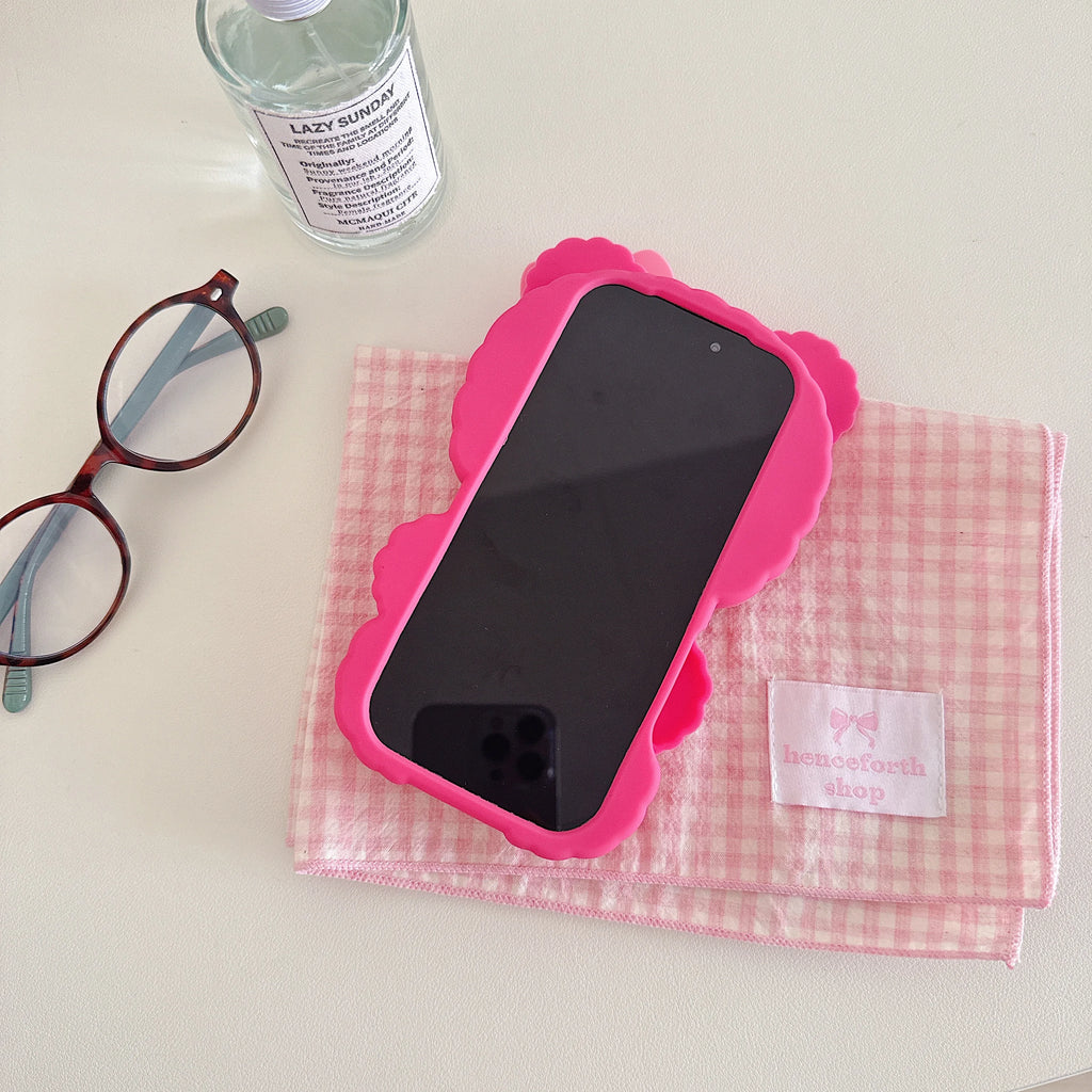 Cute Strawberry For Hello Kitty Phone Case For iPhone 17 16 15 14 13 12 Pro Max Plus Soft Silicone Shockproof Anti Drop Cover