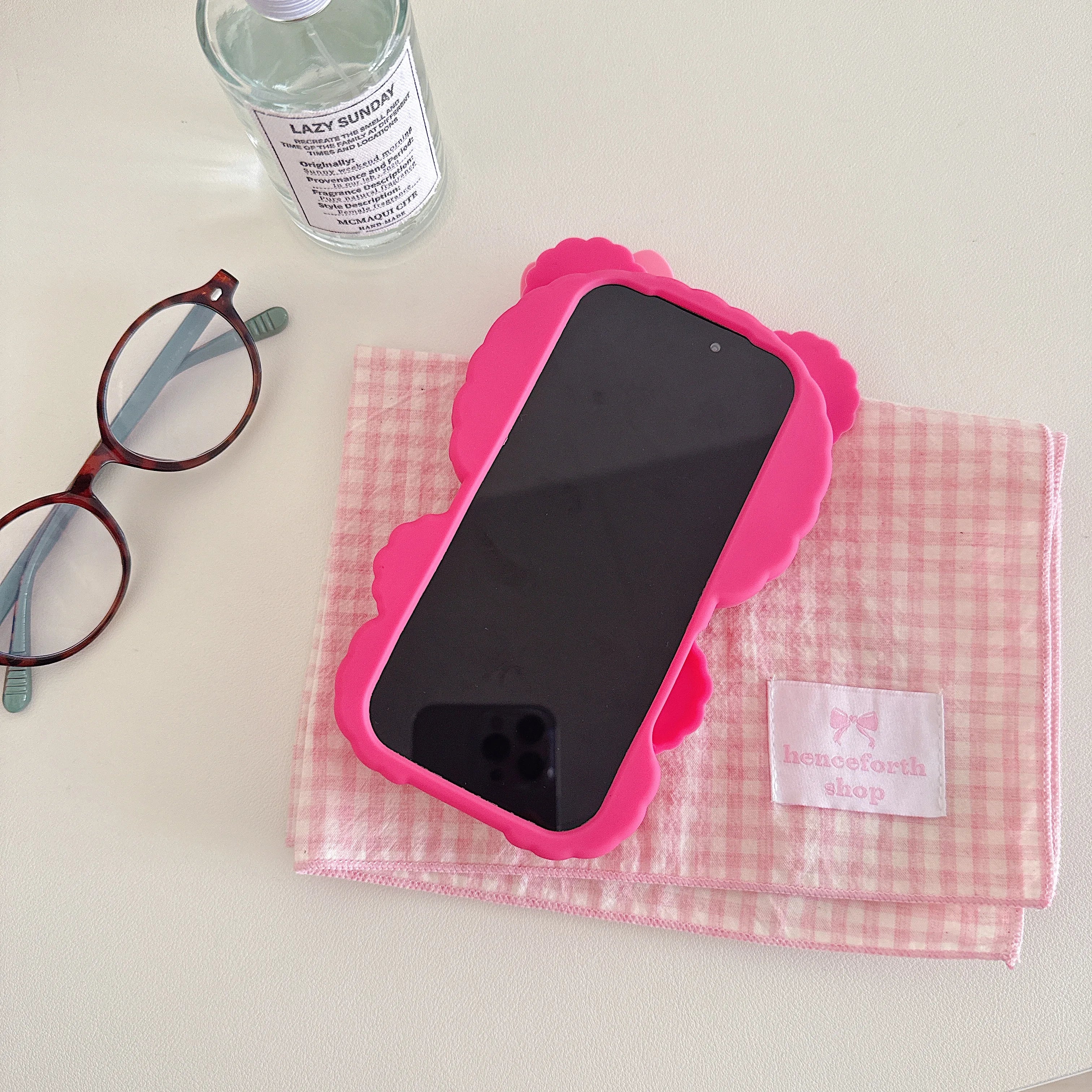 Cute Strawberry For Hello Kitty Phone Case For iPhone 17 16 15 14 13 12 Pro Max Plus Soft Silicone Shockproof Anti Drop Cover