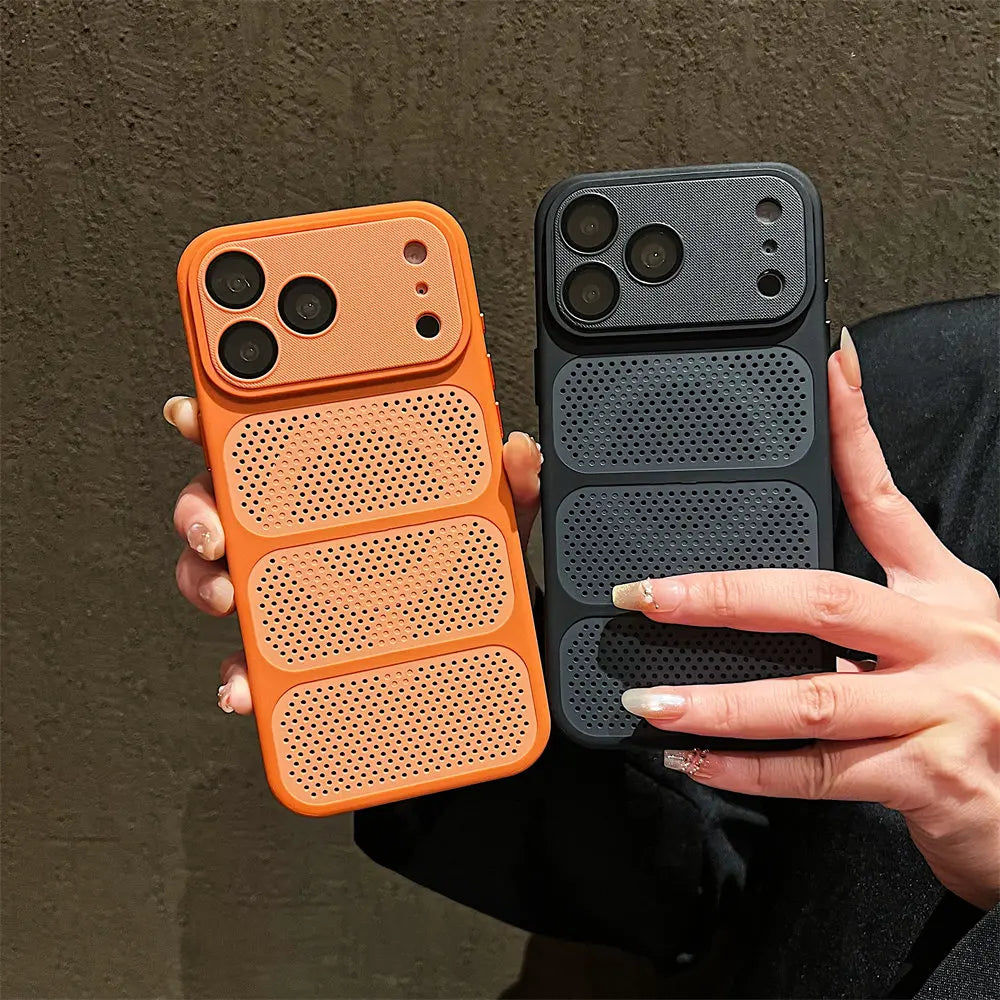 2026 New Heat Dissipation Magnetic Phone Case For iPhone 17 Air 13 12 14 15 16 Pro Max Plus For Magsafe Camera Protection Cover