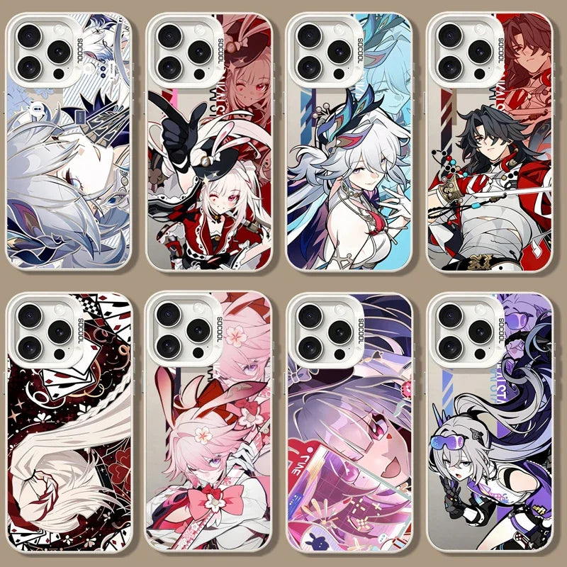 Honkai Star Rail Evanescia Sparkle Phone Case For ONE PLUS NORD 2 3 4 5G ACE6 CE2 CE3 CE4 Lite 5G 15 8T Casing Hard IMD Cartoon