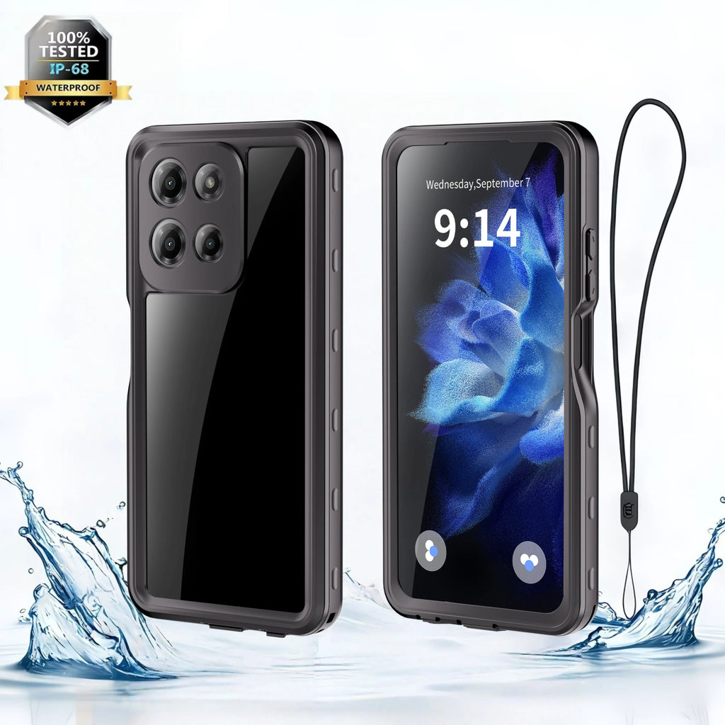 Ip68 Waterproof Case For Motorola Moto G Play 2026 G Stylus 2025 5g 2024 Snorkeling Dustproof,snowproof,swimming,anti-fall Cover