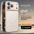 Luxury for Magsafe Magnetic Stand  Shockproof Phone Case for iPhone 17 Pro Max Air 16 Pro 15 14 13 Liquid Silicone Protect Cover