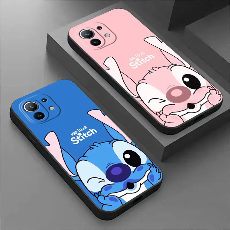 Stitch Mickey Minnie Mouse Phone Case For Poco X8Pro Max X5 X6 X7 X8 M6 M7 M8 F6 F7 Pro F8 Xiaomi 13T 14T 15T Pro 15 Ultra Cover