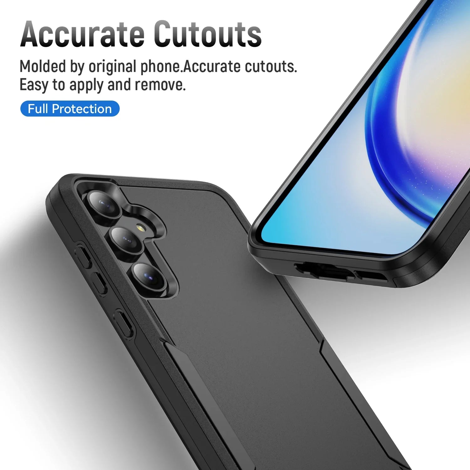 Military Grade Cases for Samsung Galaxy S24 FE S22 S23 Plus S21 S25 Ultra Edge A16 A56 A36 A26 A06 A55 A35 A15 Armor Case Coque