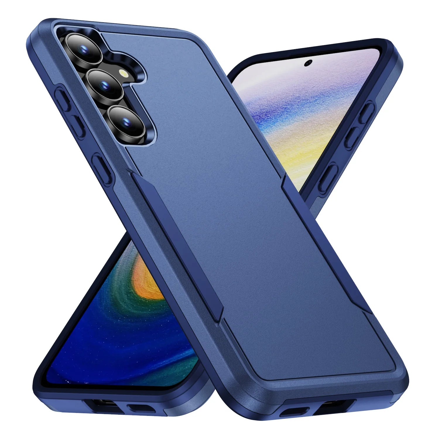 Matte Hard Strong Case for Samsung Galaxy A57 5G A37 S26 Ultra S25 FE S24 S23 Plus S22 S21 A17 5G A56 A16 A36 A35 A55 A15 Coque