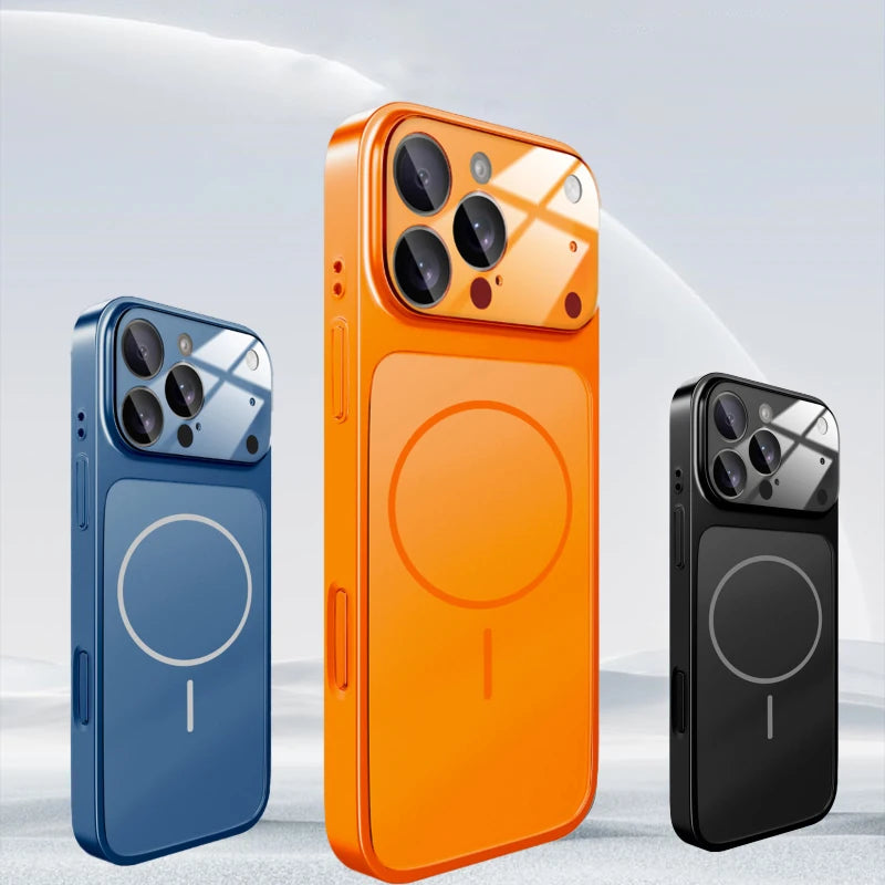 A phone Case That Makes Your Phone Look Like The 17 Series，For iPhone 17 Pro Max 13 14 15 16 Pro Max 17 Pro Magnetic Phone Case