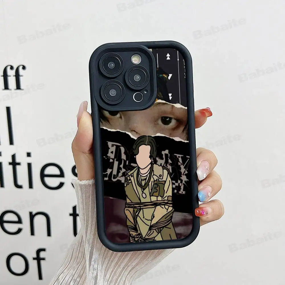 Singer A-Agust D S-SUGA Phone Case For iPhone 17 16 15 14 13 12 11 Pro Max Plus MINI Soft Cover
