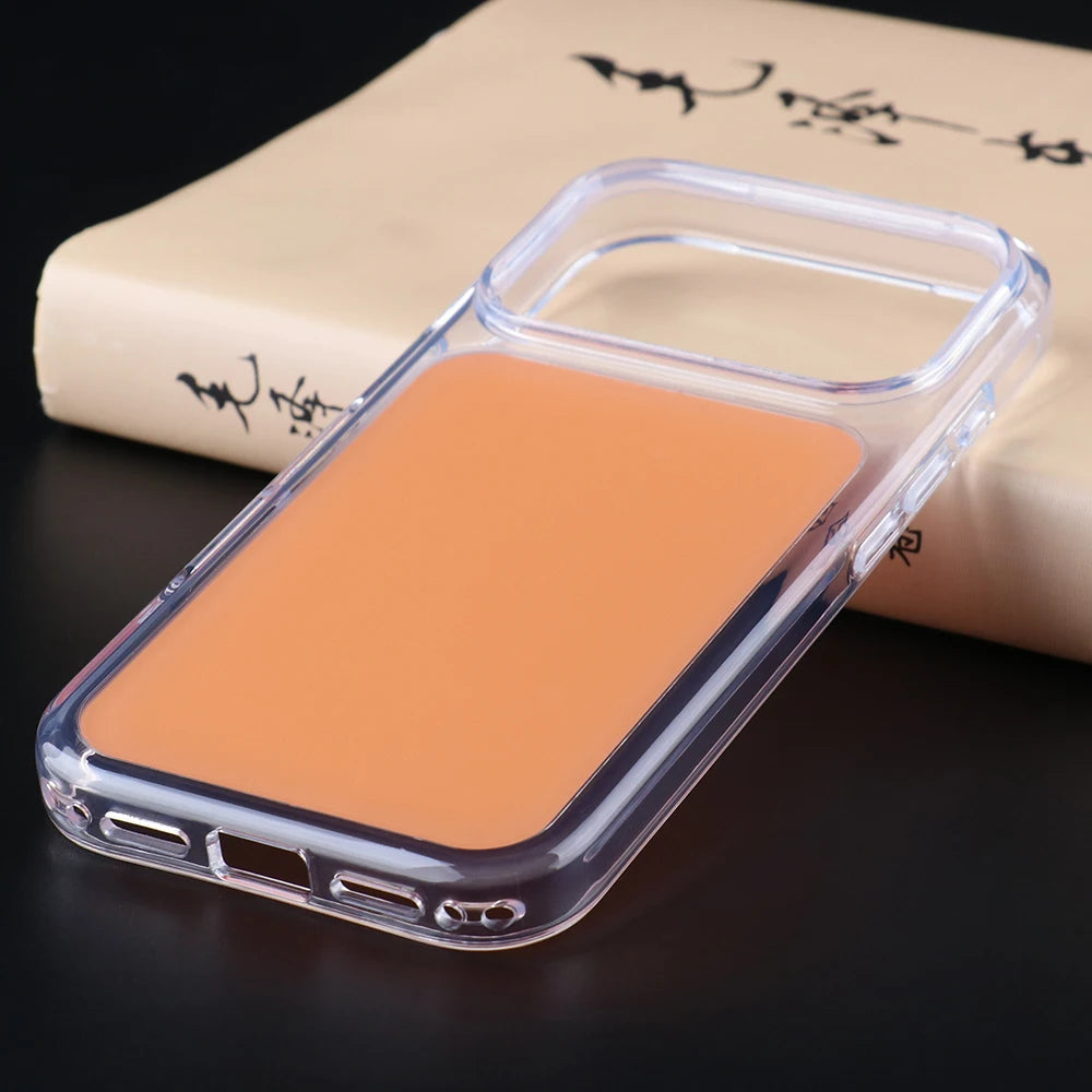 UGOjP Case For iPhone 17 Pro Clear Protective MagSafe Magnetic Phone Case Transparent Anti drop Solid Color Hard PC Back Cover
