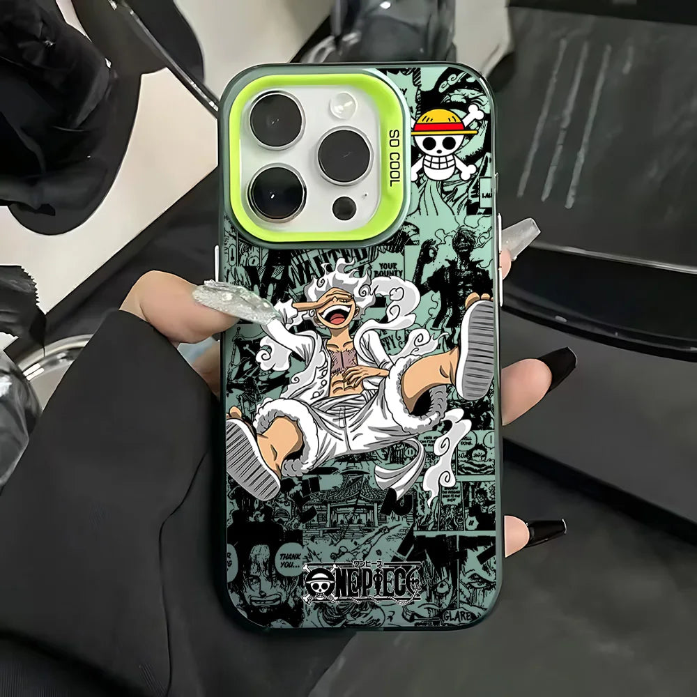 Anime Ones Pieces Luffys Cool Phone Case For iPhone 17 17e 16e 16 15 14 13 12 11 Pro Max Air Plus Anti Fall Matte Back Cover