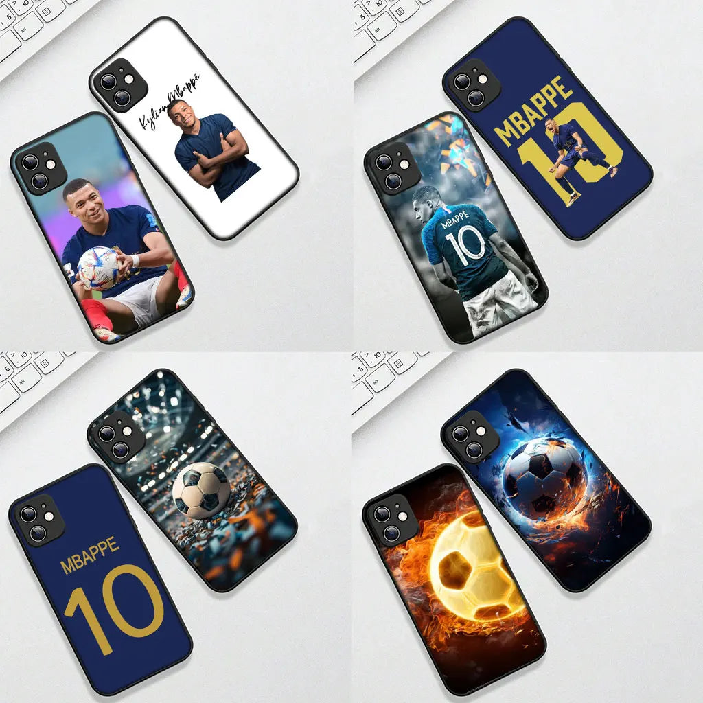 for Samsung Galaxy A05 A06 A14 A50 A51 A52 A12 A13 A17 A70 A07 A25 A26 A56 A23 M53 Case France Soccer No10 Football Star No 10 7