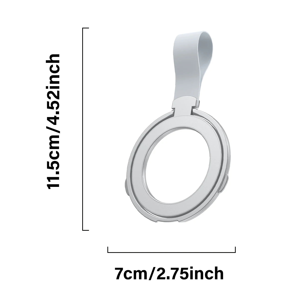 Universal Mobile Phone Strong Magnetic Holder for MagSafe Rotatable Folding Portable Magnet Bracket for iPhone 17 16 Pro Samsung
