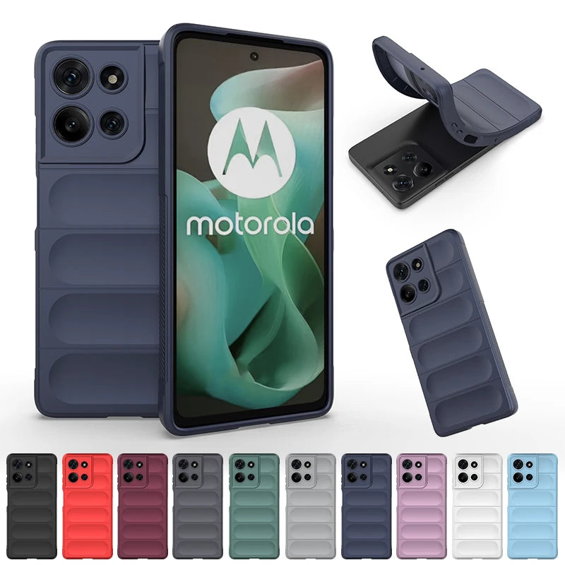 Shockproof Shield Phone Case For Motorola Moto G86 G56 G06 G67 G57 Power G05 G15 G35 G55 G75 Edge 50 Neo 60 Pro 70 Fusion Cover