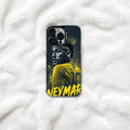 Neymar No.10 Football Theme Phone Case For iPhone 17,16,15,14,13,12,11 Plus,Pro Max,XS,Colorful Silver Phone case Funda Cover