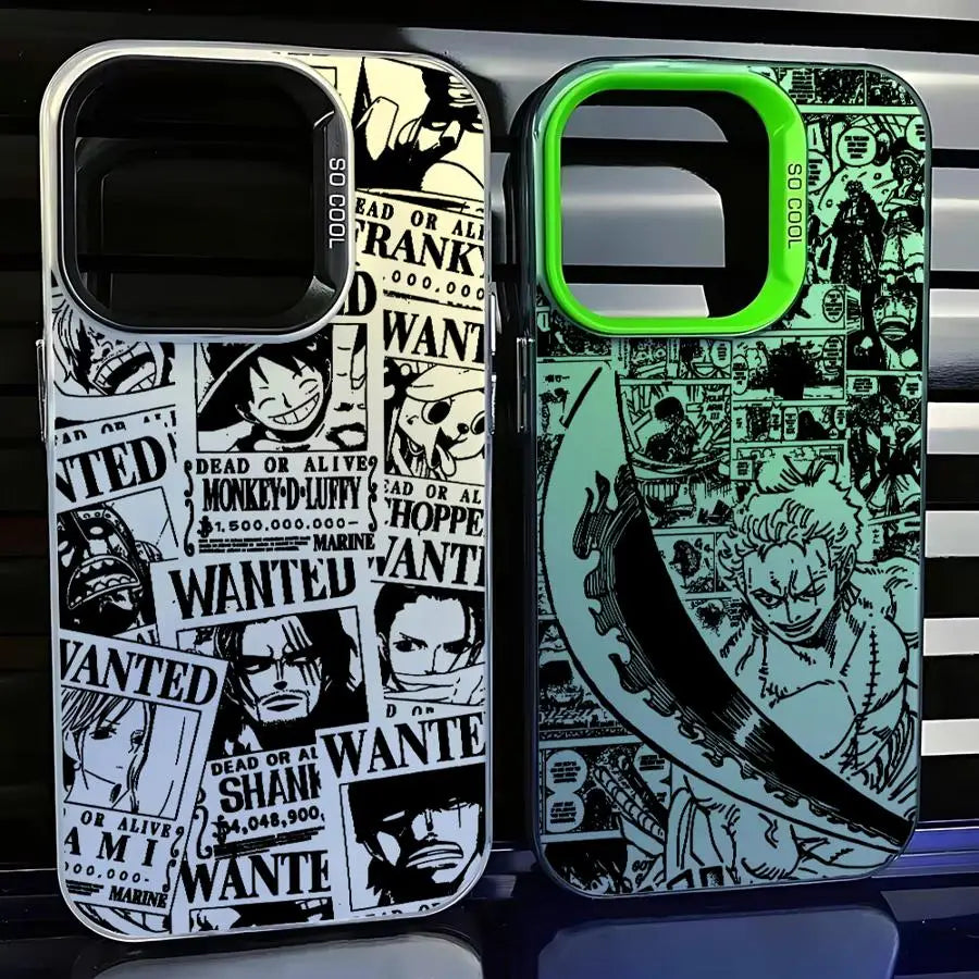 One Piece Luffy Zoro  Matte Phone Case for Huawei Honor X5c X9d X6c X7d 400 200 90 X6b X7a X9a X5 X8a X9b X7b X9C X5C Smart Lite