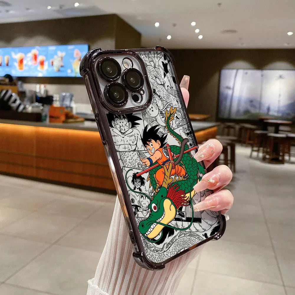 Kid Gokus D-Dragons B-Balls Cartoon Case For Xiaomi 17T Pro 15T 14T 15 14 13 Poco F5 F7 F8 Ultra M7 M8 X5 X6 X7 X8 Pro Max Cover