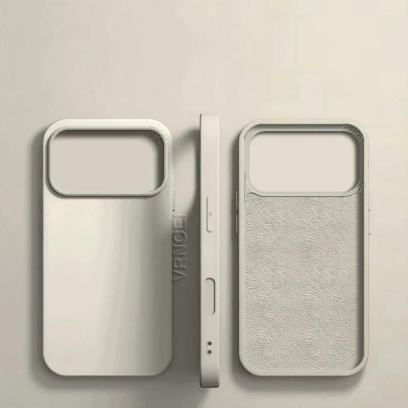 Luxury For iPhone 17 Pro Max Magnetic Phone Case For iPhone 15 14 13 12 11 16 Pro Max AIR Cases Magnetic Wireless Charging Cover