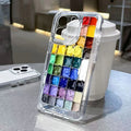 Artist Paint Pots Soft Phone Case For Samsung Galaxy S25 S24 Ultra S23 FE S22 S21 Plus A56 A55 A54 A36 A35 A16 A15 5G Cover