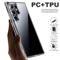 Invisible Airbag Shockproof Case For Samsung Galaxy S25 Ultra Plus S25+ Hybrid Hard Cover For S25Ultra S25Plus Clear Soft Shell