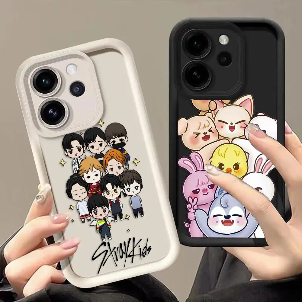 Phone Case For OPPO RENO F31 15 15F 2F 2Z 5 5F 6 7 7Z 8 8Z 8T 10 11 11F 12 12F 13 13F 14 Case Capa Cover K-Kpop S-Strays K-Kids