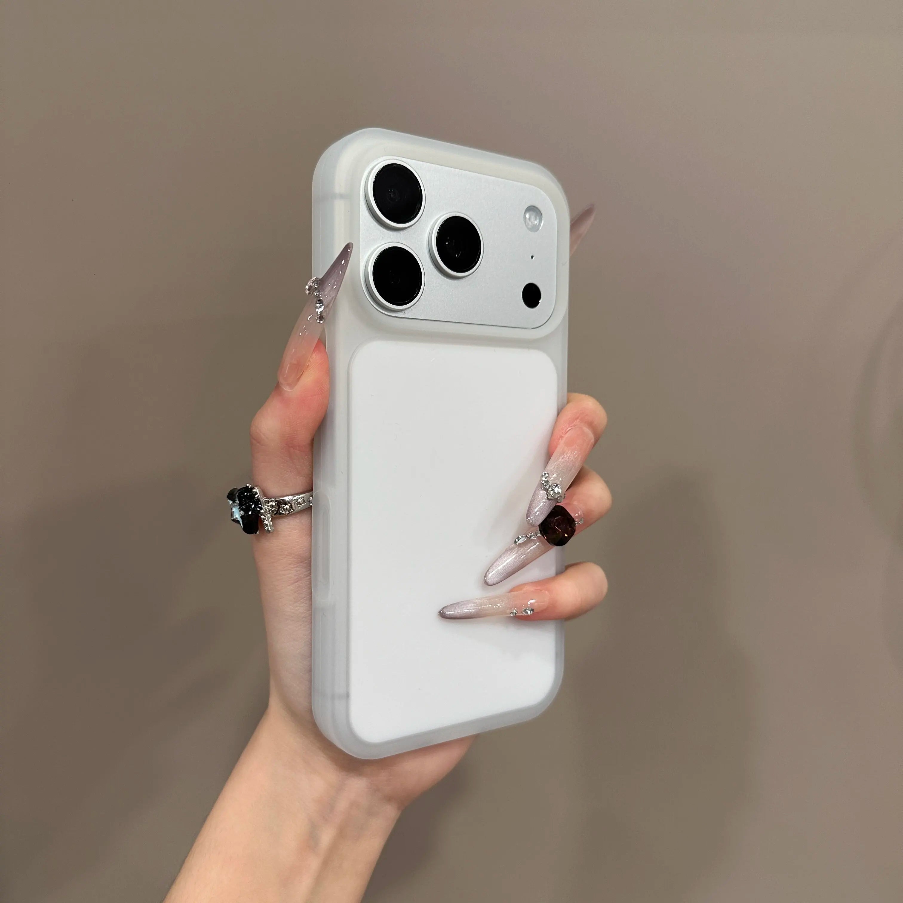 Fashion Candy Solid Color Jelly Case for iPhone 15 16 17 Pro Max 17Pro With Ai Camera Control Button Shockproof Skin Feel Cover