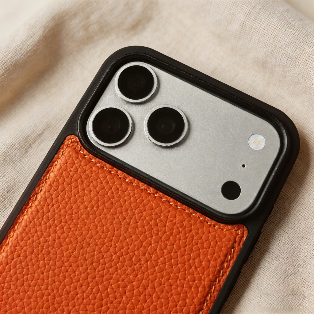 For Magsafe Lychee Genuine Leather Case For iphone 17 Pro Max 16 15 14 Air 17e 16e 11 12 13 Phone Case Magnetic Back Cover Coque