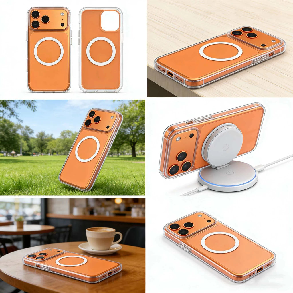 360 Full Shockproof Phone Case For Samsung Galaxy A05s A15 A25 A35 A55 A14 A24 A34 A54 for Magsafe Magnetic Transparent Cover