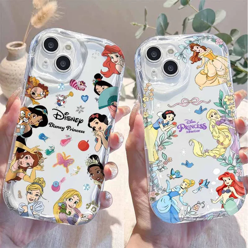 Anime Cute Princess Soft TPU Phone Case For vivo V70 V60 V50 V40 V30 V30E V29 V29E V27 V27E V25 V23 V23E V21E Pro FE Lite 4G 5G